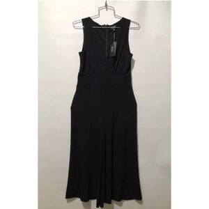 Nicole Miller Black Size S Cropped Jumpsuit